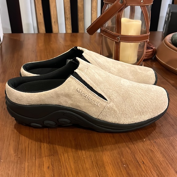 Merrell Jungle Slide shoes Classic Taupe new Mens Size 12 - Picture 3 of 13